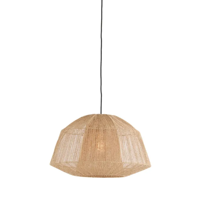 Light en Living Hanglamp Ø50x31 cm MACUL jute naturel