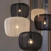 Light en Living Hanglamp Ø40x30 cm PLUMERIA zand - Light & Living