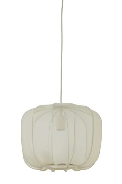 Light en Living Hanglamp Ø40x30 cm PLUMERIA zand - Light & Living
