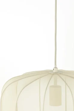 Light en Living Hanglamp Ø60x45 cm PLUMERIA zand - Light & Living