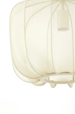 Light en Living Hanglamp Ø60x45 cm PLUMERIA zand - Light & Living
