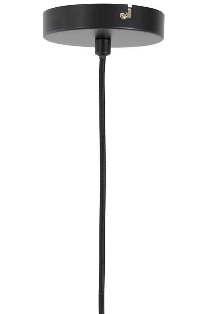 Light en Living Hanglamp Ø60x45 cm PLUMERIA zwart van Light & Living