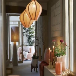 Light en Living Hanglamp Ø31x38 cm PASTO jute naturel