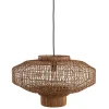 Light en Living Hanglamp Ø50x30 cm PALDOR rotan bruin