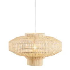 Light en Living Hanglamp Ø50x30 cm PALDOR rotan naturel