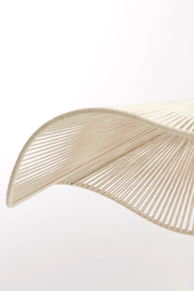 Light en Living Hanglamp Ø70x15 cm RAFA creme
