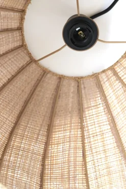 Light en Living Hanglamp Ø51x34 cm RAFAELLA raffia naturel