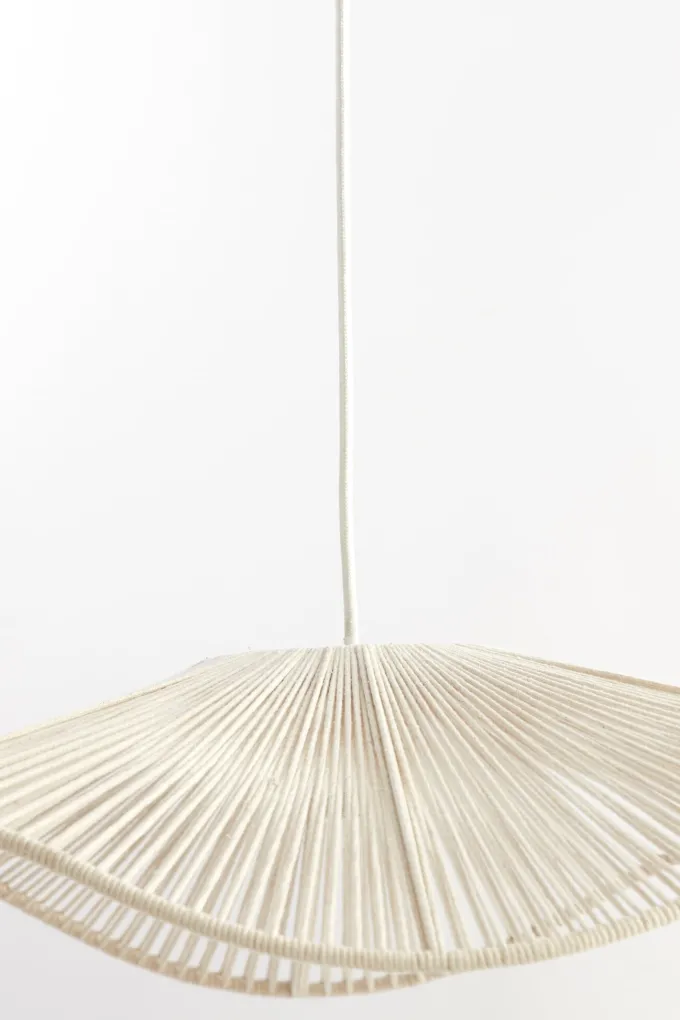 Light en Living Hanglamp Ø50x12 cm RAFA creme