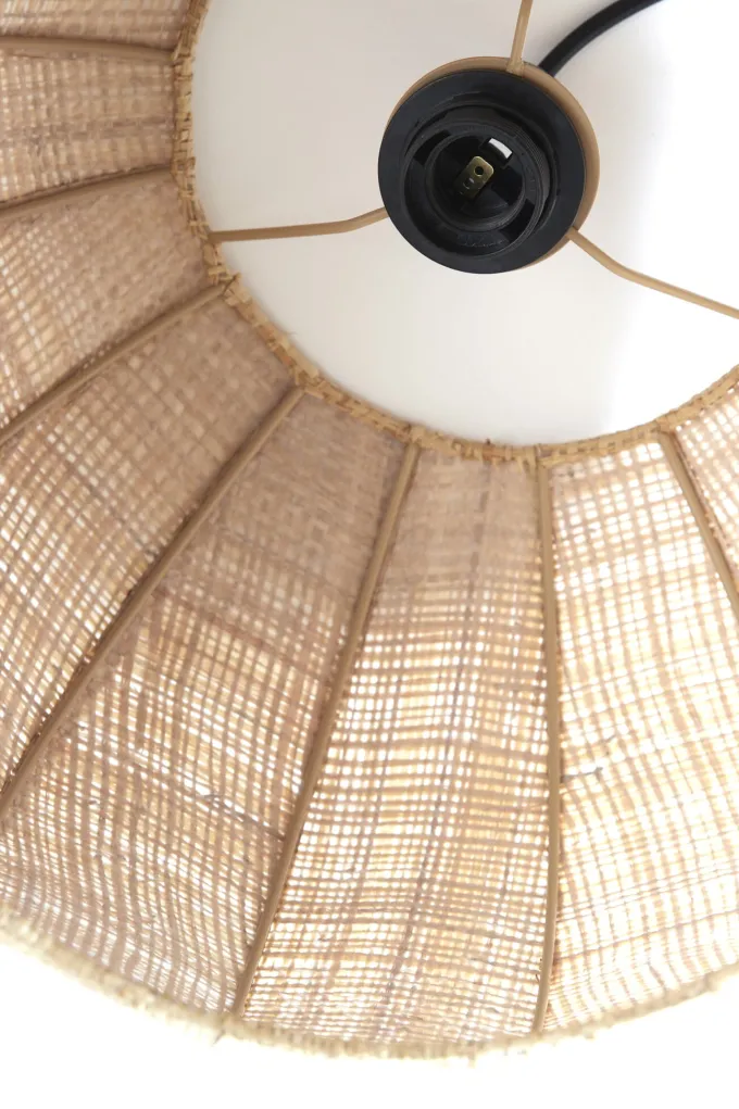 Light en Living Hanglamp Ø42x27 cm RAFAELLA raffia naturel
