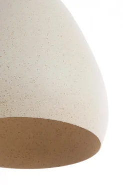 Light en Living Hanglamp Ø24X37 cm RISARI zand+lichtbruin gespikkeld