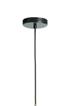 Light en Living Hanglamp Ø30x30 cm SOLLY antiek brons+smoke glas