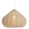 Light en Living Hanglamp Ø60X42,5 cm ZUBEDA linnen naturel