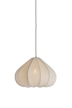 Light en Living Hanglamp Ø38,5x28 cm ZUBEDA crème