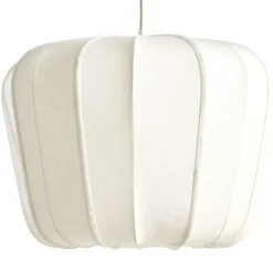 Light en Living Hanglamp Ø60x45 cm ZUBEDO crème
