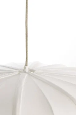 Light en Living Hanglamp Ø60x45 cm ZUBEDO crème