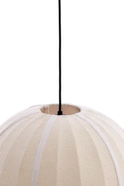 Light en Living Hanglamp Ø44x42 cm ZAGORI bouclé zand
