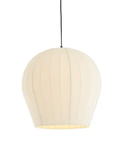 Light en Living Hanglamp Ø44x42 cm ZAGORI bouclé creme