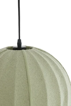 Light en Living Hanglamp Ø35X33 cm ZAGORI bouclé mintgroen