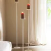 Light en Living Kaarsenhouder Ø18x120 cm ESINE crème