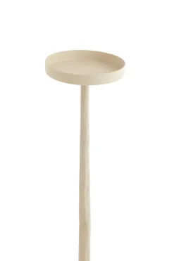 Light en Living Kaarsenhouder Ø18x120 cm ESINE crème