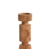 Light en Living Kandelaar EXUMAS hout bruin - 2 maten van Light&Living