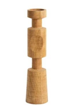 Light en Living Kandelaar EXUMAS hout bruin - 2 maten van Light&Living