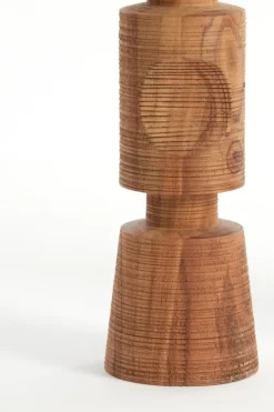 Light en Living Kandelaar EXUMAS hout bruin - 2 maten van Light&Living