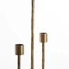 Light en Living Kandelaar NICOLE 3-lichts 22,5x15x45,5 cm - Antiek Brons