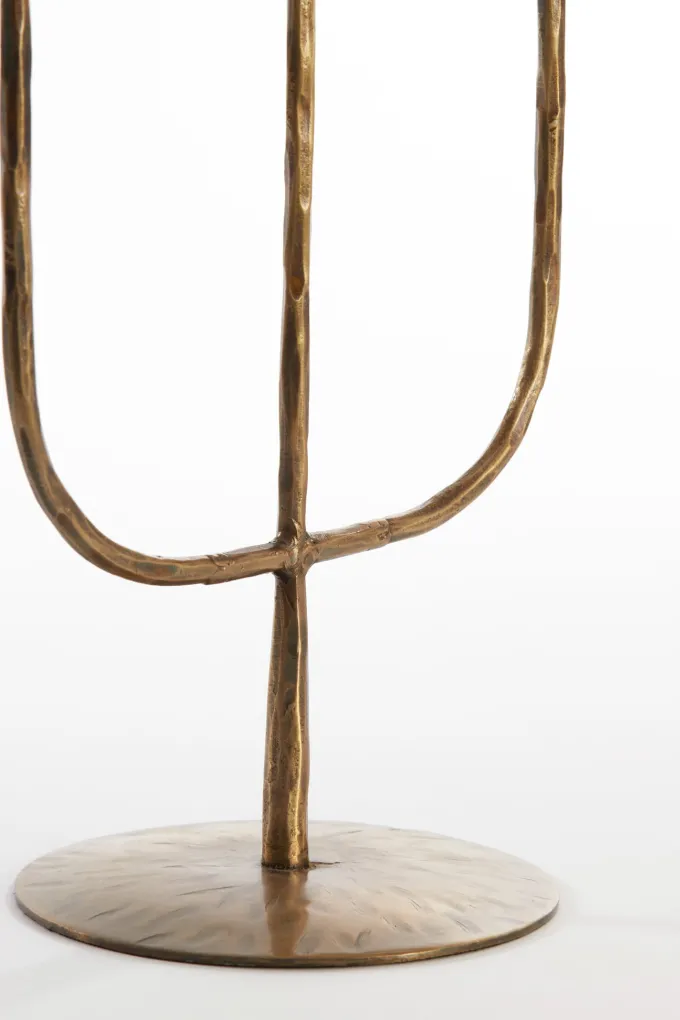 Light en Living Kandelaar NICOLE 3-lichts 22,5x15x45,5 cm - Antiek Brons