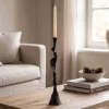 Light en Living Kandelaar TALOKA mat zwart Ø11x54 cm van Light&Living
