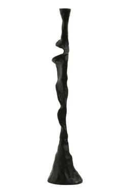 Light en Living Kandelaar TALOKA mat zwart Ø11x54 cm van Light&Living