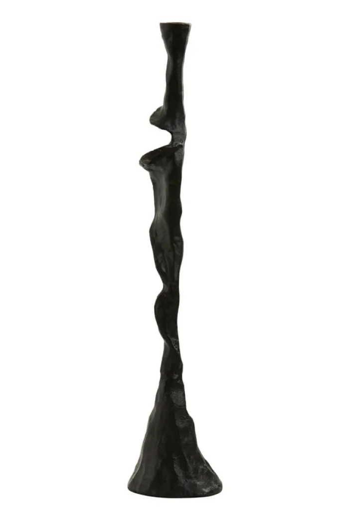 Light en Living Kandelaar TALOKA mat zwart Ø11x54 cm van Light&Living