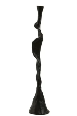 Light en Living Kandelaar TALOKA mat zwart Ø11x54 cm van Light&Living