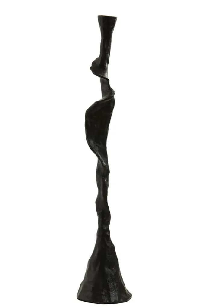 Light en Living Kandelaar TALOKA mat zwart Ø11x54 cm van Light&Living