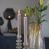 Light en Living Kandelaar Ø8x14 cm ROVELO glas amber