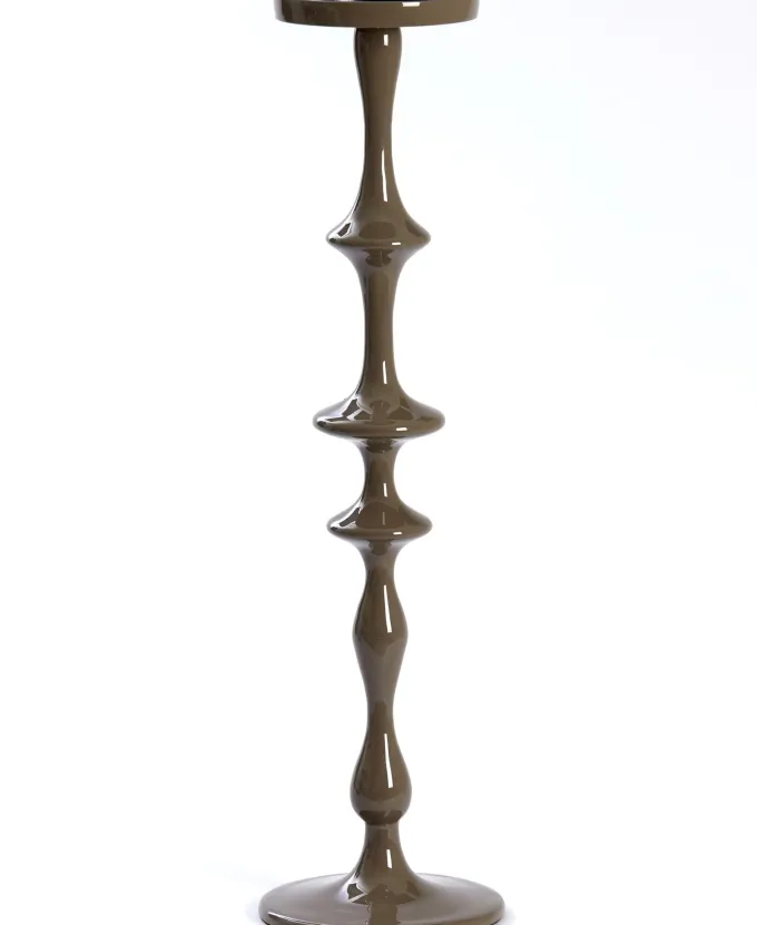 Light en Living Kandelaar Ø14x51 cm VICARI glans bruin