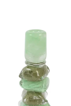 Light en Living Kandelaar Ø11,5x35 cm ESTINA mint+groen