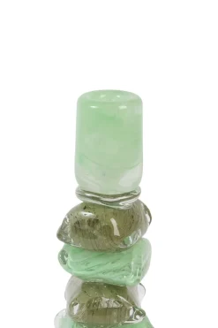 Light en Living Kandelaar Ø11,5x23 cm ESTINA mint+groen