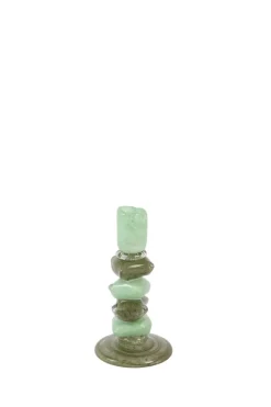 Light en Living Kandelaar Ø11,5x23 cm ESTINA mint+groen