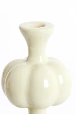 Light en Living Kandelaar Ø10x35 cm CALDAS glans crème