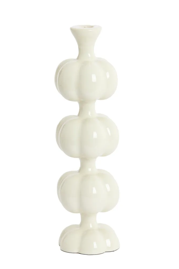 Light en Living Kandelaar Ø10x35 cm CALDAS glans crème
