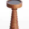 Light en Living Kandelaar Ø13.5x35 cm ALMOLA mango hout licht bruin