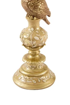 Light en Living Kandelaar Ø9x26 cm OWL zand+goud