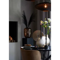 Light en Living Kandelaar Ø10x42 cm SHEVA glanzend zwart
