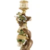Light en Living Kandelaar Ø10x30,5 cm SANTA groen+goud