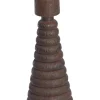 Light en Living Kandelaar Ø12x33 cm ALMOLA mango hout donker bruin