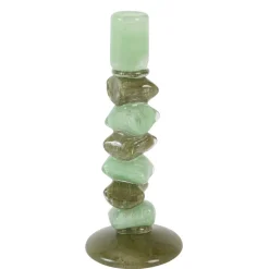 Light en Living Kandelaar Ø11,5x29,5 cm ESTINA mint+groen