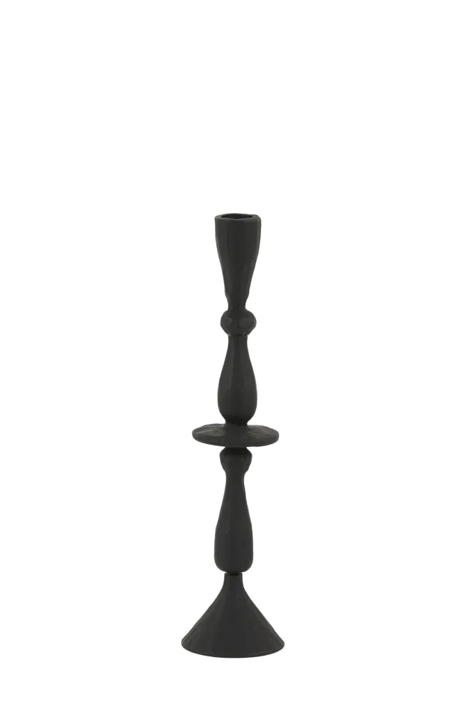 Light en Living Kandelaar Ø7x28,5 cm CASANDRA mat zwart