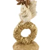 Light en Living Kandelaar 9,5x9x33 cm CERVINA zand+goud