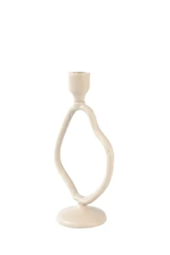 Light en Living Kandelaar 14x9x25,5 cm JEZRA creme